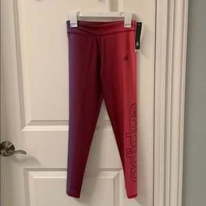 Brand New Girls size S (7/8) Adidas leggings